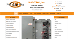 Desktop Screenshot of mag-trol.com