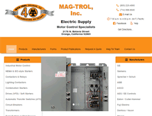 Tablet Screenshot of mag-trol.com